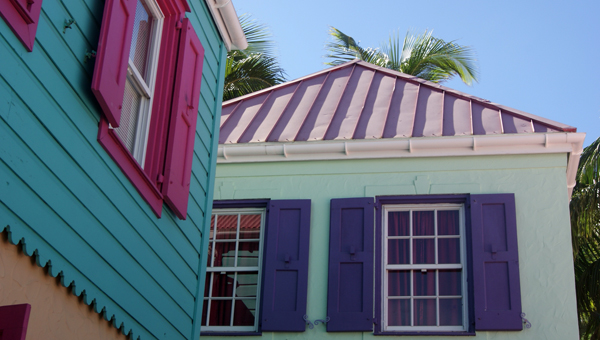 colorful buildings