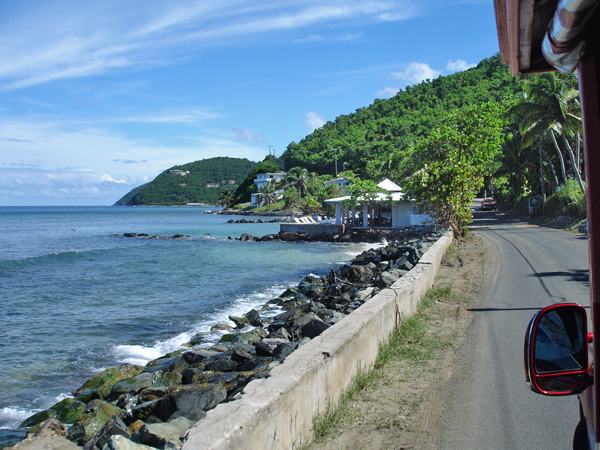 approaching Islands Restaurant