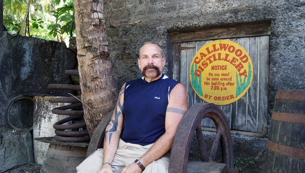 Doug Jorge at Callwood Rum Distillery