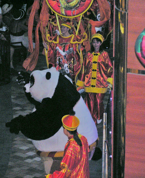 Panda in The Parade