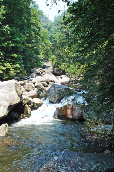 South Carolina's Lower Whitewater Falls