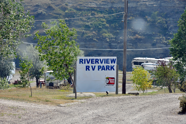sign: Riverview RV Park