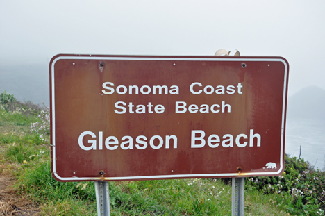 sign - Gleason Beach