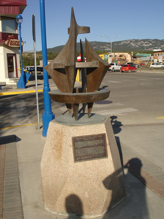 2000 Artic Winter Games Torch Monument