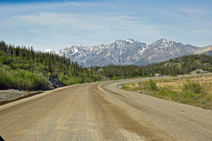 gravel road