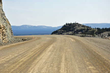 gravel road