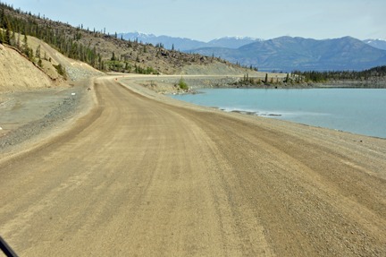 gravel road