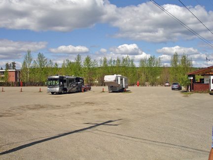 the new yard of the two RV Gypsies