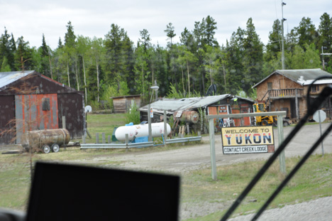 sign - welcome to Yukon