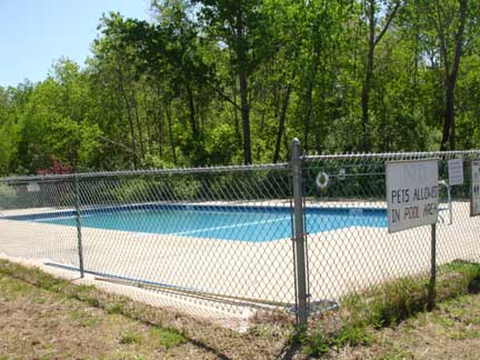 Pool at Branch Brook Campground