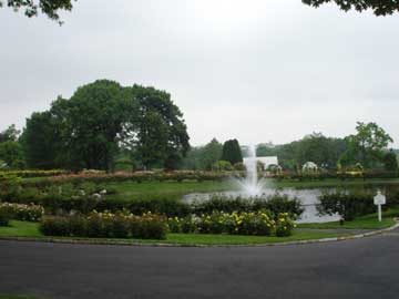 first view upon entering Hershey Gardens