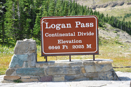 Logan Pass - Continental Divide