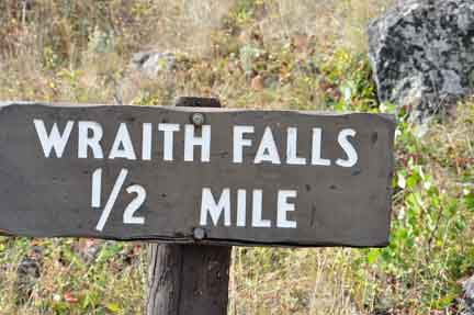 sign - warath falls