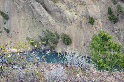 Calcite Springs overlook