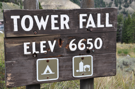 sign - tower fall