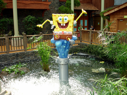 SpongeBob SquarePants  fountain
