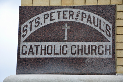 sign - Sts. Peter and Paul's Catholic Church