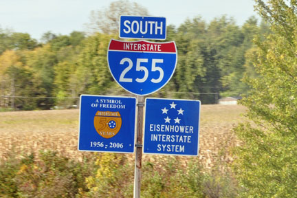 sign - Eisenhower Interstate System