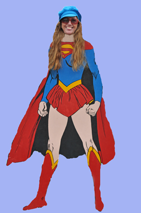 Karen Duquette is Superwoman