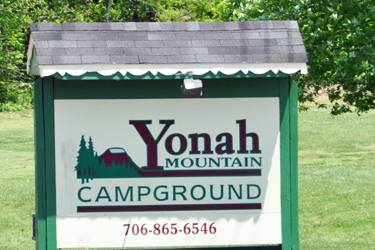 sign - Yonah Mountain Campground