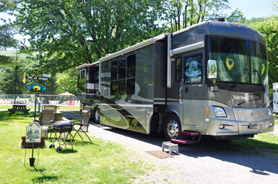 the RV of the two RV Gypsies