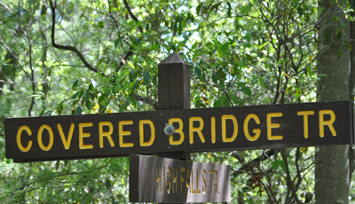 sign - Covered Bridge Trail