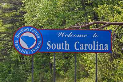 sign - Welcome to South Carolina