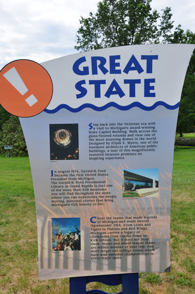 sign about the Great State