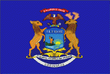 Michigan State flag