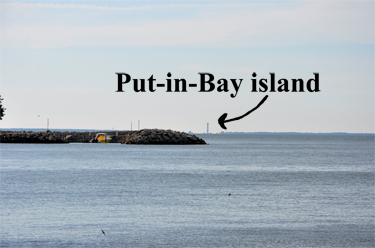 Put-in-Bay as seen from Marblehead Lighthouse