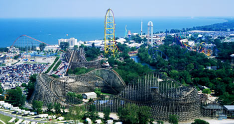 overview of Cedar Point