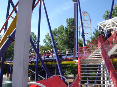 Mantis roller coaster at Cedar Point