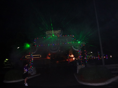 The amazing night lights at Cedar Point