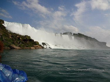 Niagara Falls as seen from Maid of the Mist