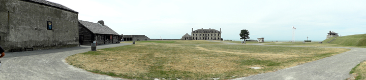 Panaroma view of Old Fort Niagara