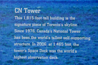 sing about the CN Tower in Toronto