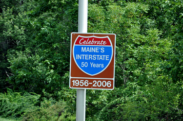 celebrate Maine sign
