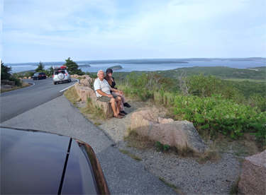 The two RV Gypsies at Acadia National Park