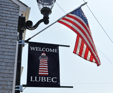 Welcome to Lubec flag