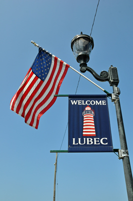 Welcome to Lubec flag