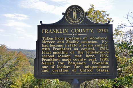 sign about Franklin County
