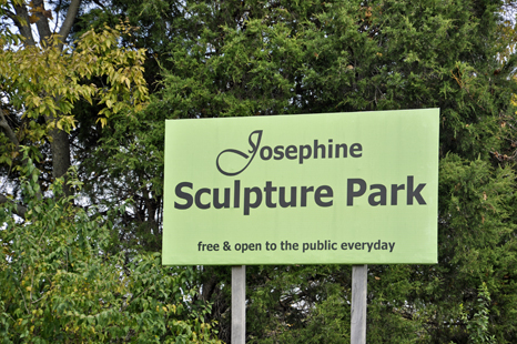 sign - Josephine Sculpture Park