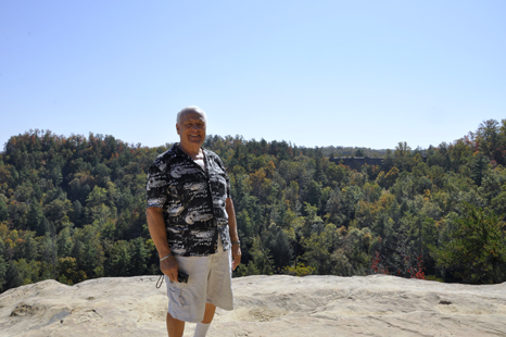 Lee Duquette at Overlook Point