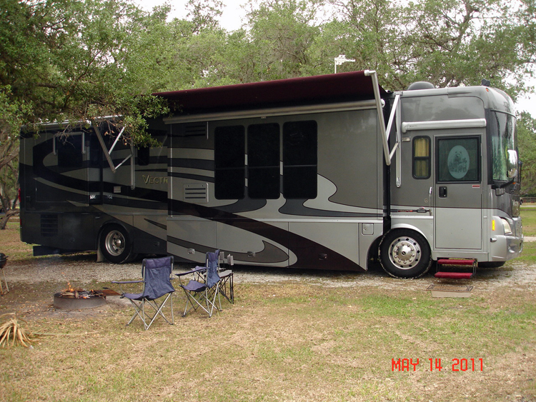 the RV of the two RV Gypsies, known as AWO