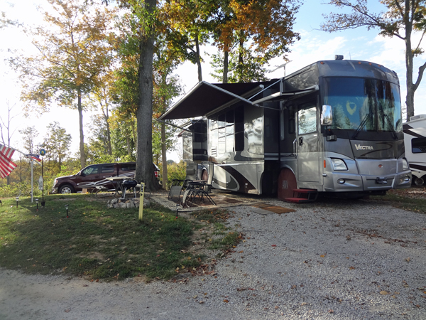 the RV opf the two rV Gypsies in KY