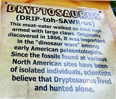 Dryptosaurus at Dinosaur World