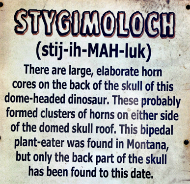 Stygimologh at Dinosaur World