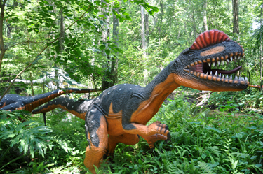 Dilophasaurus at Dinosaur World