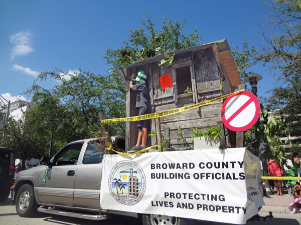 Broward County Building Officials truck