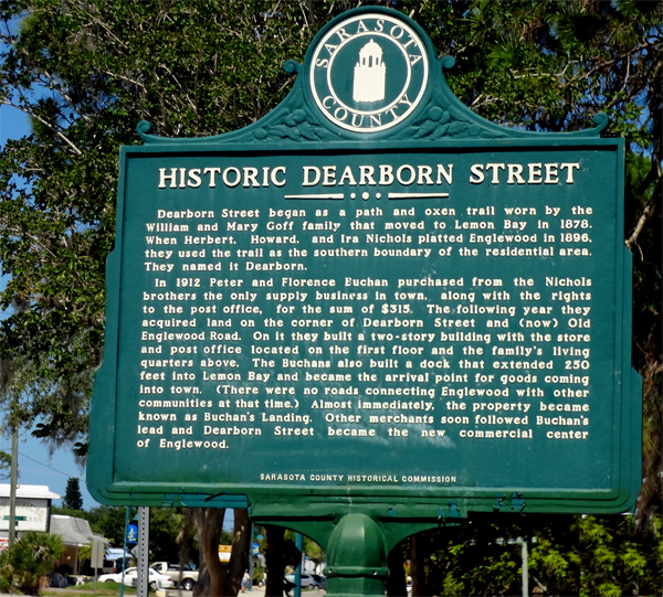 sign - Historic Dearborn Street and some history